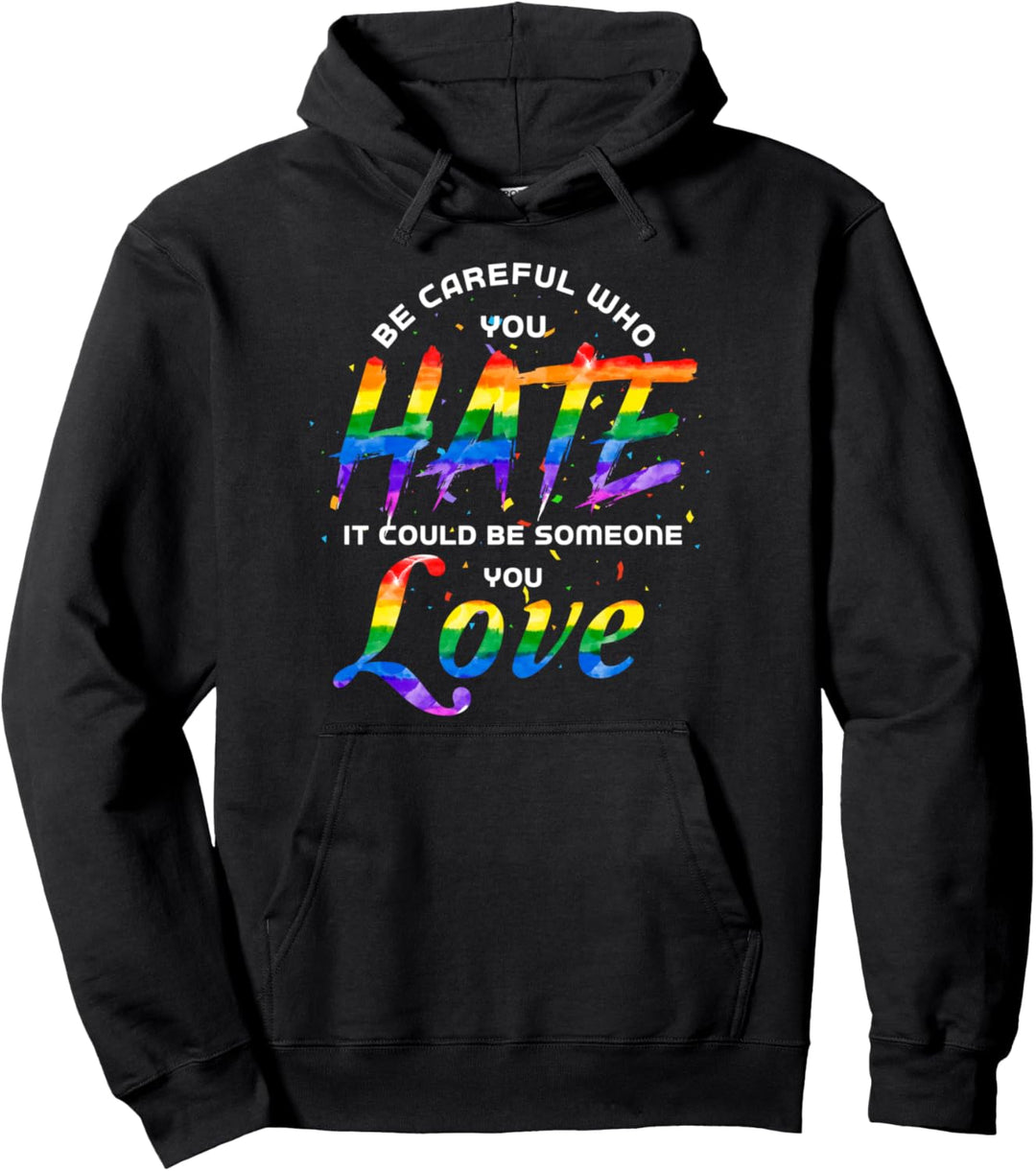 Regenbogen Flagge Gay Pride Month CSD Queer Lustiges LGBT Pullover Hoodie