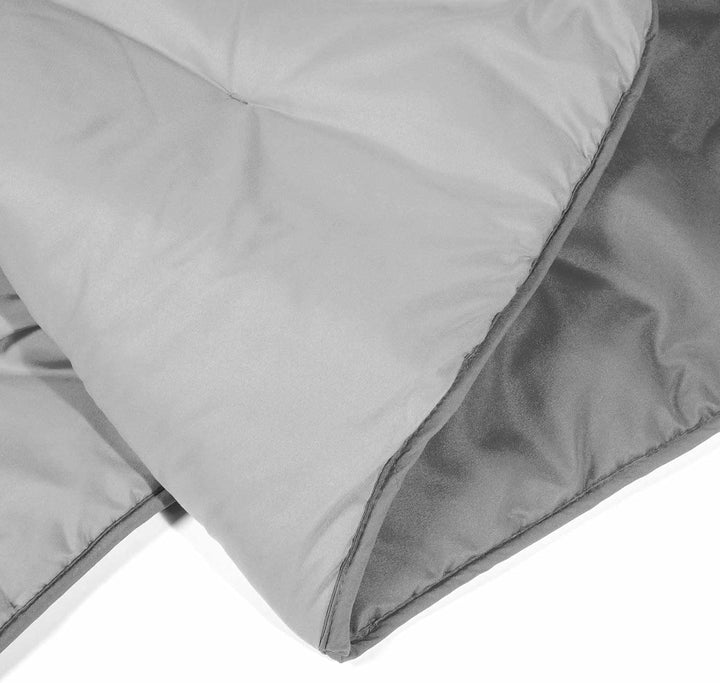 Caleffi Kim Steppdecke aus Mikrofaser, 130 x 170 cm grau, Grau