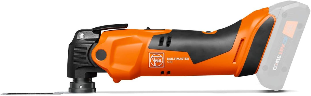 Fein Akku Multimaster AMM 500 Plus AS (18 V, ohne Akku, AMPShare, Multitool StarlockPlus, inkl. Bi-M