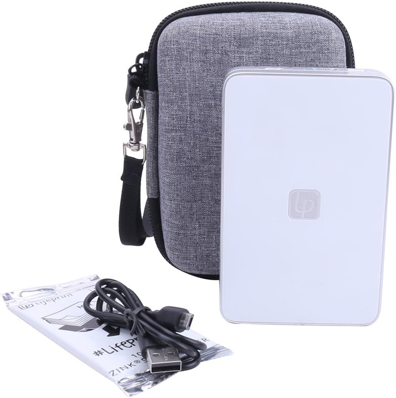 Aenllosi Hart Taschen Hülle für Canon Zoemini 2/Zoemini/S2/S Mobiler Fotodrucker(Grau), Grau