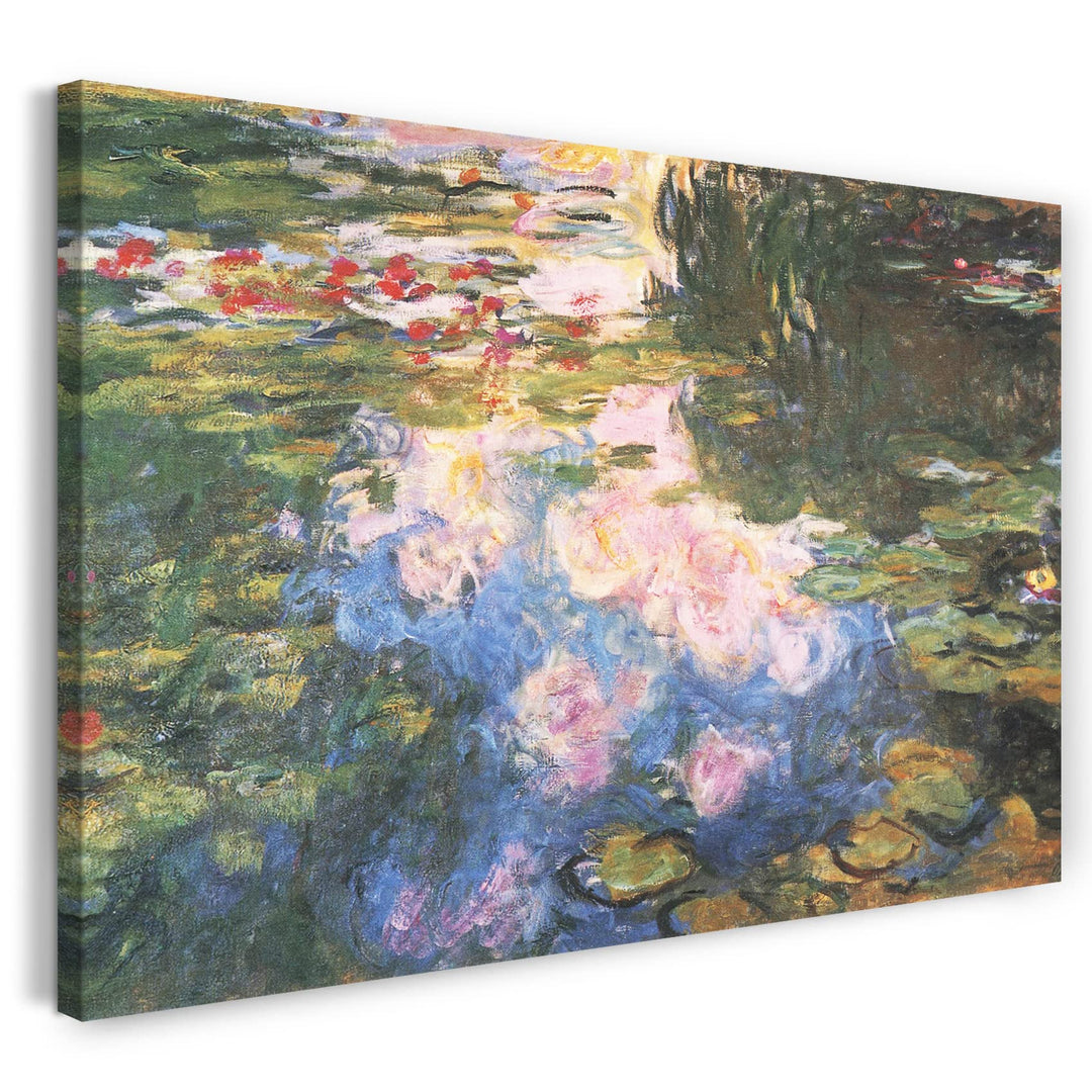 Printed Paintings Leinwand (80x60cm): Claude Monet - Seerosenteich 80x60 cm, 80x60 cm