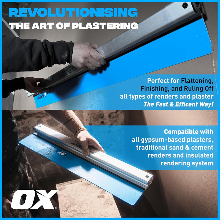 OX Speedskim Semi Flexible Plastering Rule - ST 1200mm, 1200mm