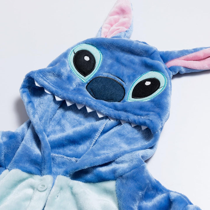 Katara Plüsch Kostüme/Onesies für Erwachsene, (Herren, Damen, Unisex) XL Blauer Stich, XL Blauer Sti