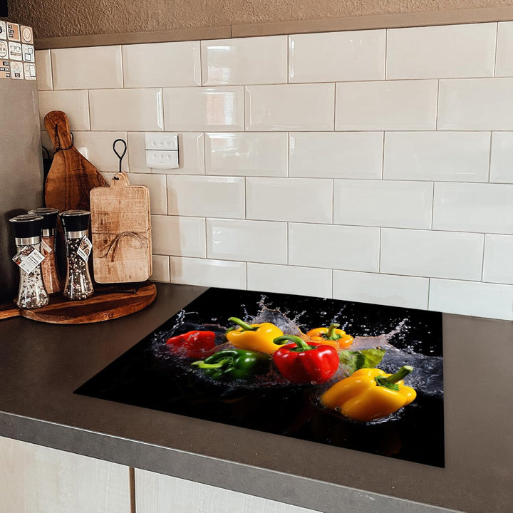 KitchenYeah© Herdabdeckplatte Einteilig Herdabdeckung Abdeckplatte für Ceranfeld Abdeckung Induktion