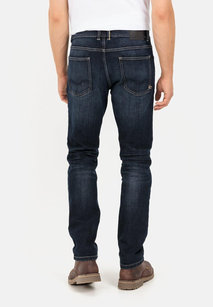 camel active Herren Regular Fit fleXXXactive® Jeans 33W / 30L Blau, 33W / 30L Blau