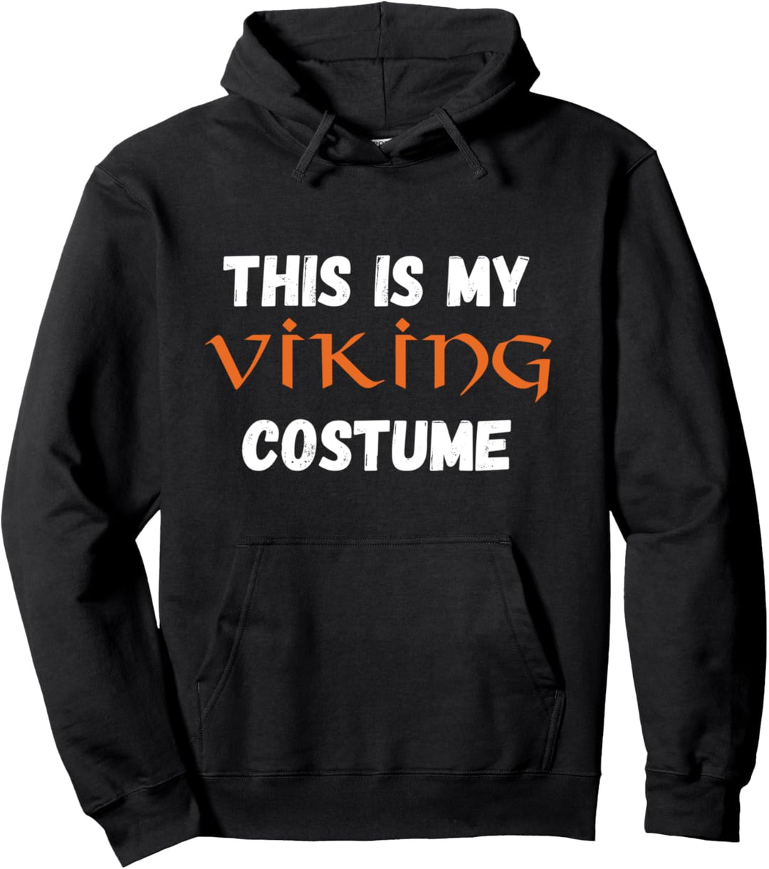 Dies ist mein Wikinger Kostüm Halloween Pullover Hoodie