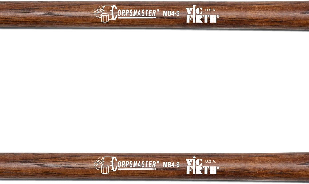 VIC FIRTH Bass Mallets MB4-S Corpsmaster Serie Soft Xlarge Head, Soft Xlarge Head