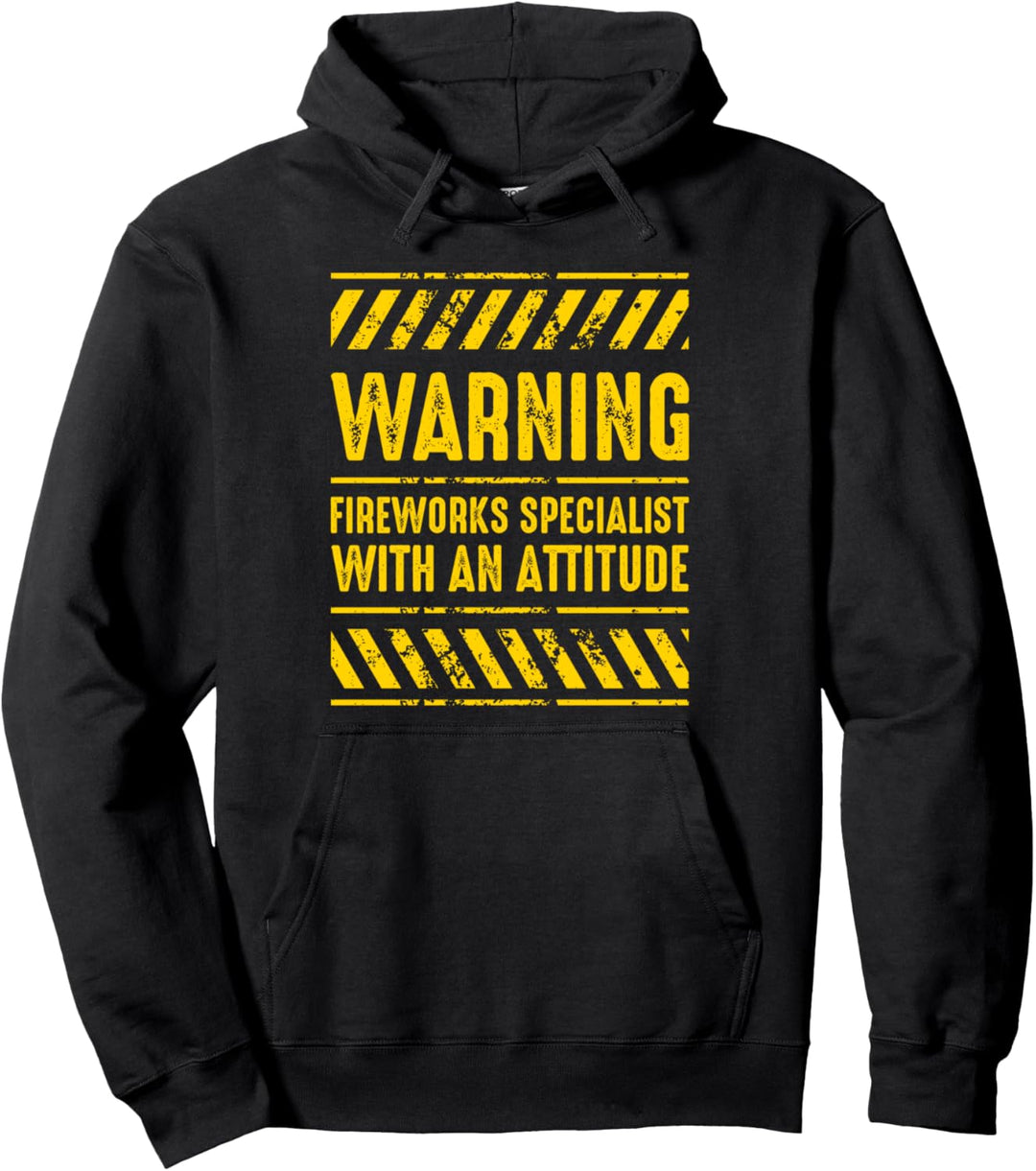 Pyromane Feuerwerk Pyro Pyrotechniker Knaller Rakete Pullover Hoodie