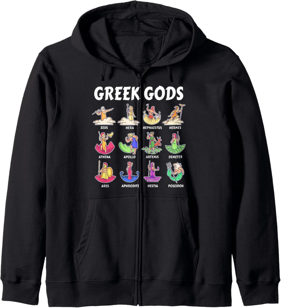 Griechische Mythologie Götter - Mythologie Antike Götter Kapuzenjacke