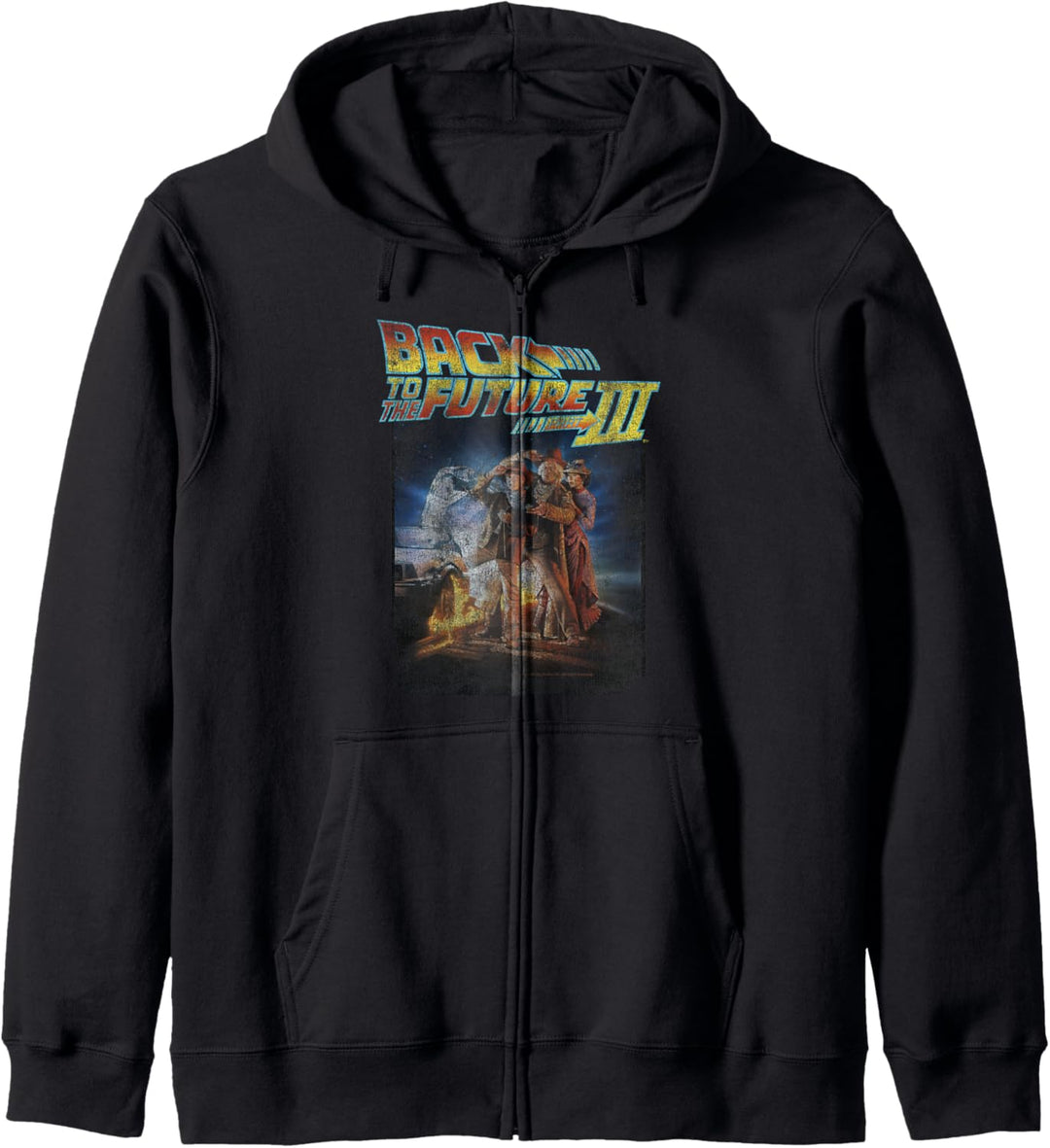 Back To the Future Three Movie Poster Kapuzenjacke