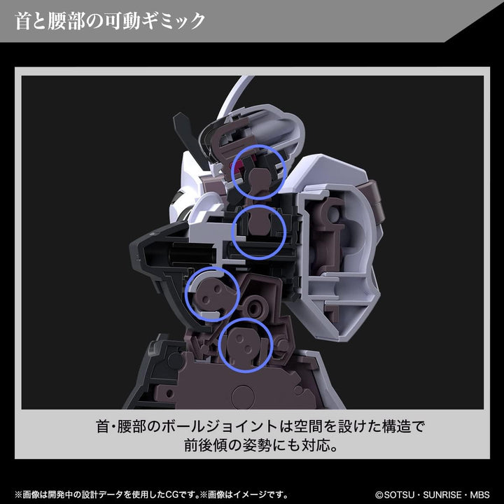 Gundam The Witch from Mercury – HG 1/44 Gundam Schwarzette – Modell Kit