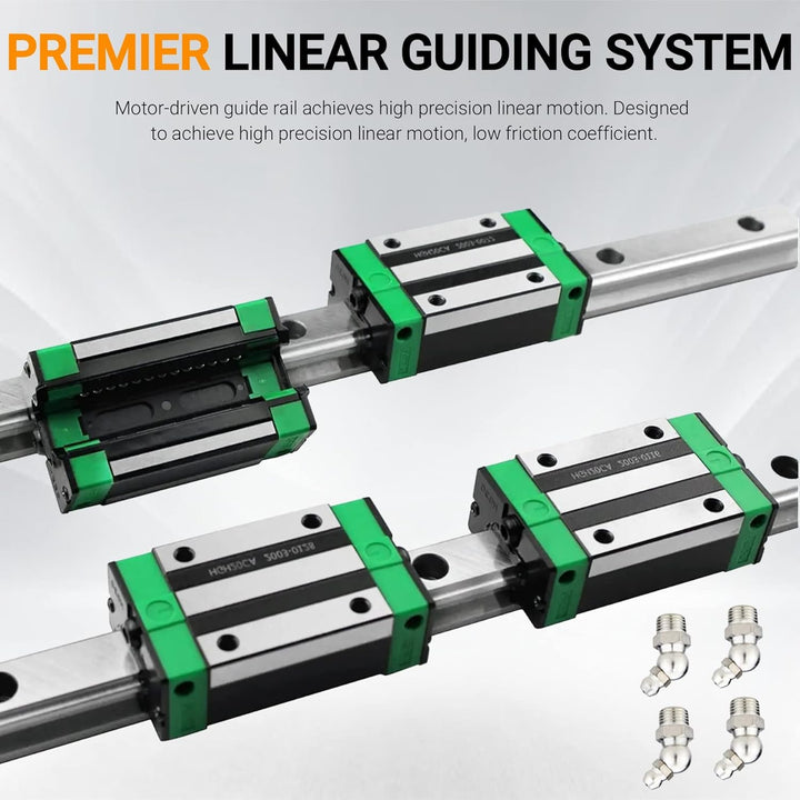 Linearführung set 2 Stücke HGR25 Linearschiene 800 mm Linearführungsschiene + 4 Stück HGH25CA Gleitb