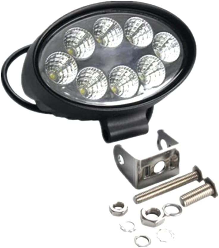 WELLIT 6x 24w Oval Led Arbeitsscheinwerfer Scheinwerfer Offroad 12V24V Fluchtlicht Arbeitslicht IP68