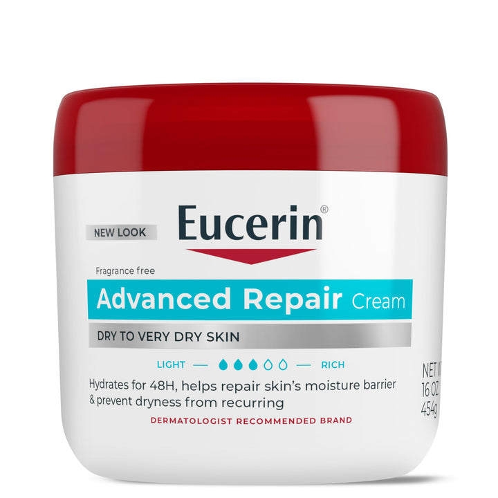 Eucerin Advanced Repair Creme 16 Ounce (Packaging May Vary) Premium Pack Gentle Formula, Premium Pac