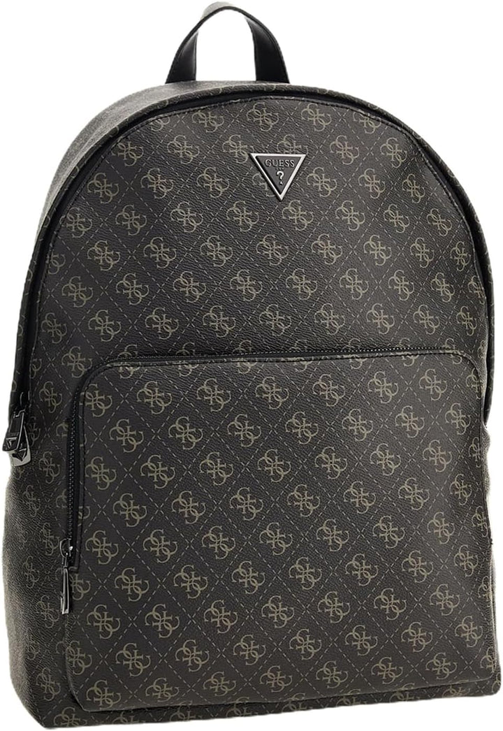 GUESS Herren Vezzola SMRT New Cmpt Bckpck Bag Dab, Dark Black