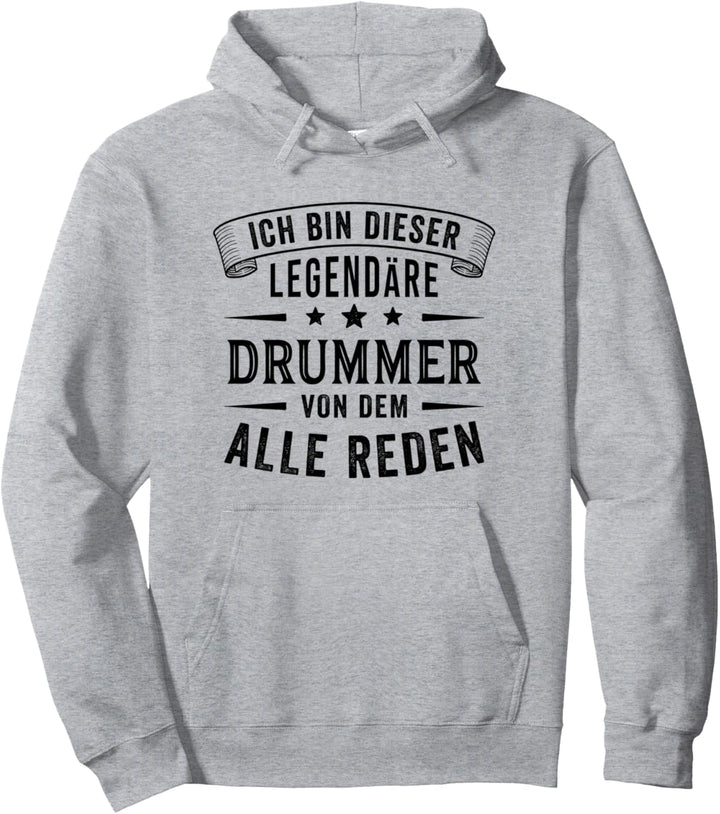 Ich bin dieser legendäre Drummer lustiges Schlagzeuger Pullover Hoodie