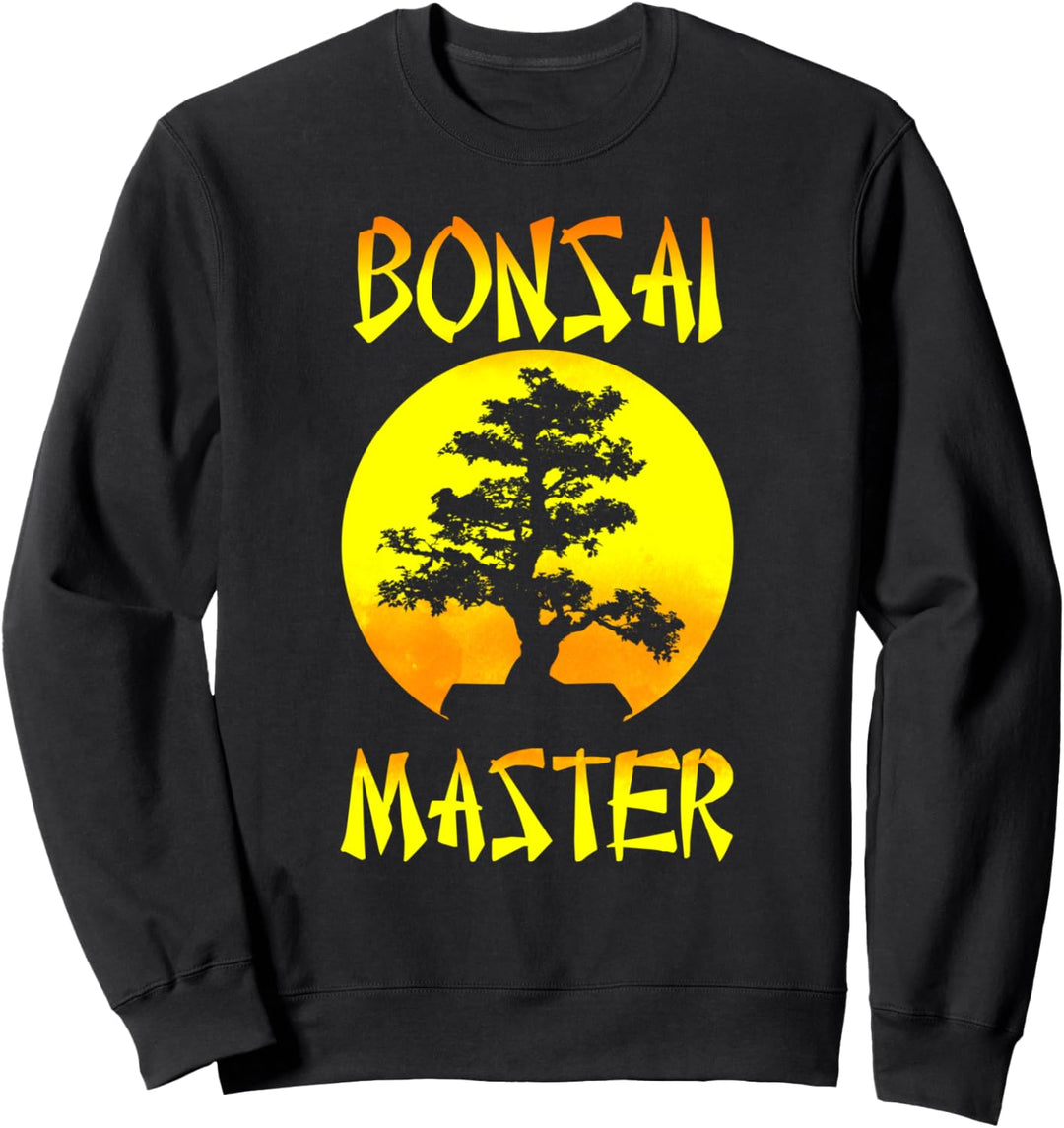 Bonsai Master Baum Bäumchen Hobby Gärtner Bonsai Meister Sweatshirt