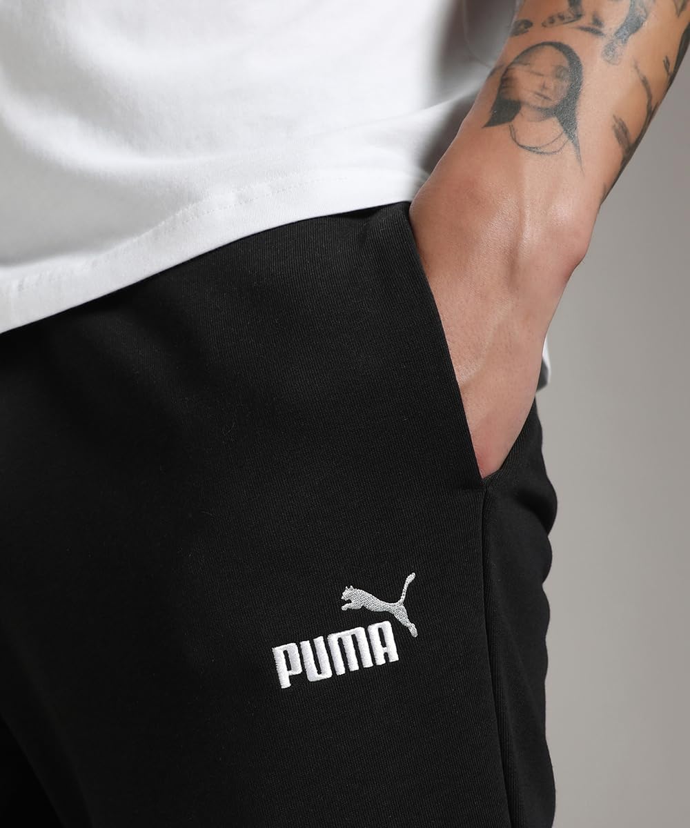 PUMA Herren Hose ESS Jersey Pants Cl XL Schwarz, XL Schwarz