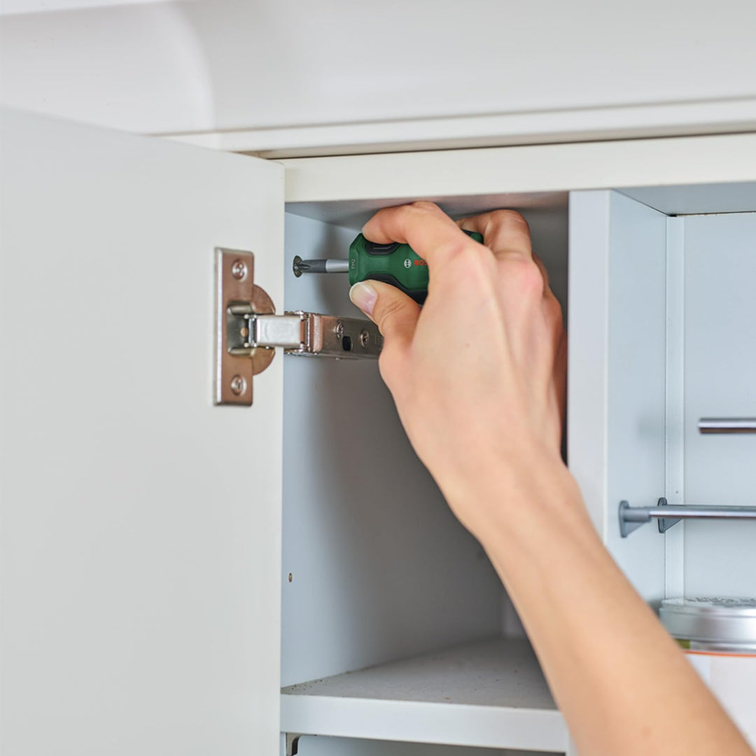 Bosch Stubby Schraubendreher Set 6-teilig (Kompakte Schraubendreher für Arbeiten an engen Stellen; P
