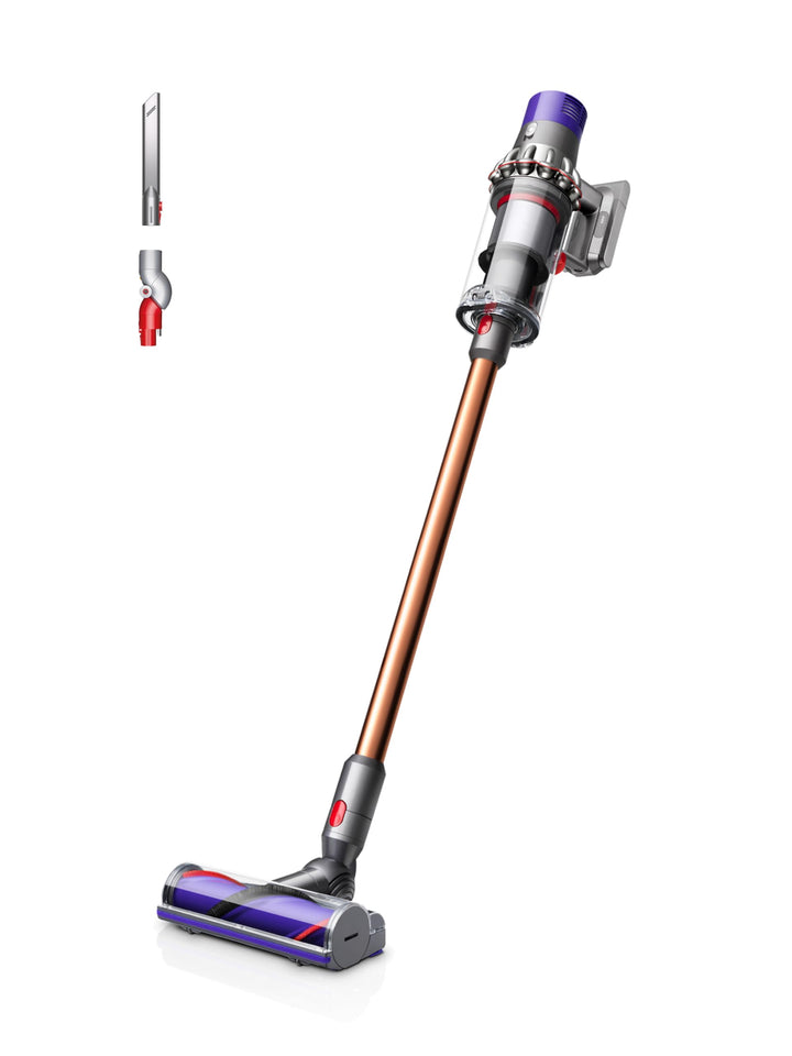 Dyson Cyclone V10 Cordless Vacuum + Low-Reach Adaptor Nickel/Copper Cyclone V10 + Low-reach adaptor,