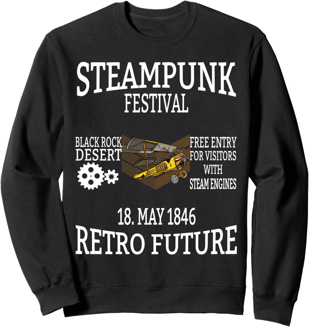 Retro Zukunft Steamfantasy Steampunk Sweatshirt