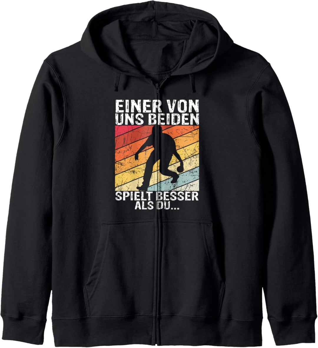 Boule - Einer von uns beiden spielt besser als du Kapuzenjacke