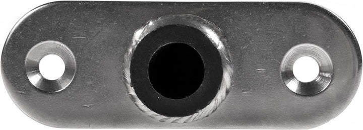 John Paddle Exklusiv Clamp Kugelbuchse Ruderdollen aus Edelstahl mit gerader Buchse (Komplett - 2 Pa