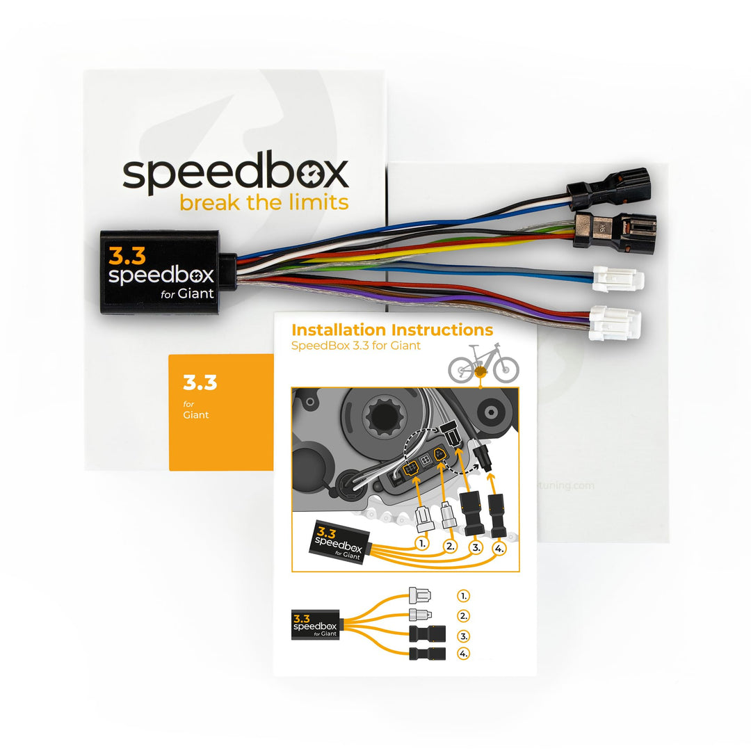 SpeedBox 3.3 Kompatibel mit Giant E-Bikes/Tuning-Chip für SyncDrive Pro-Motoren und RideControl Go 2