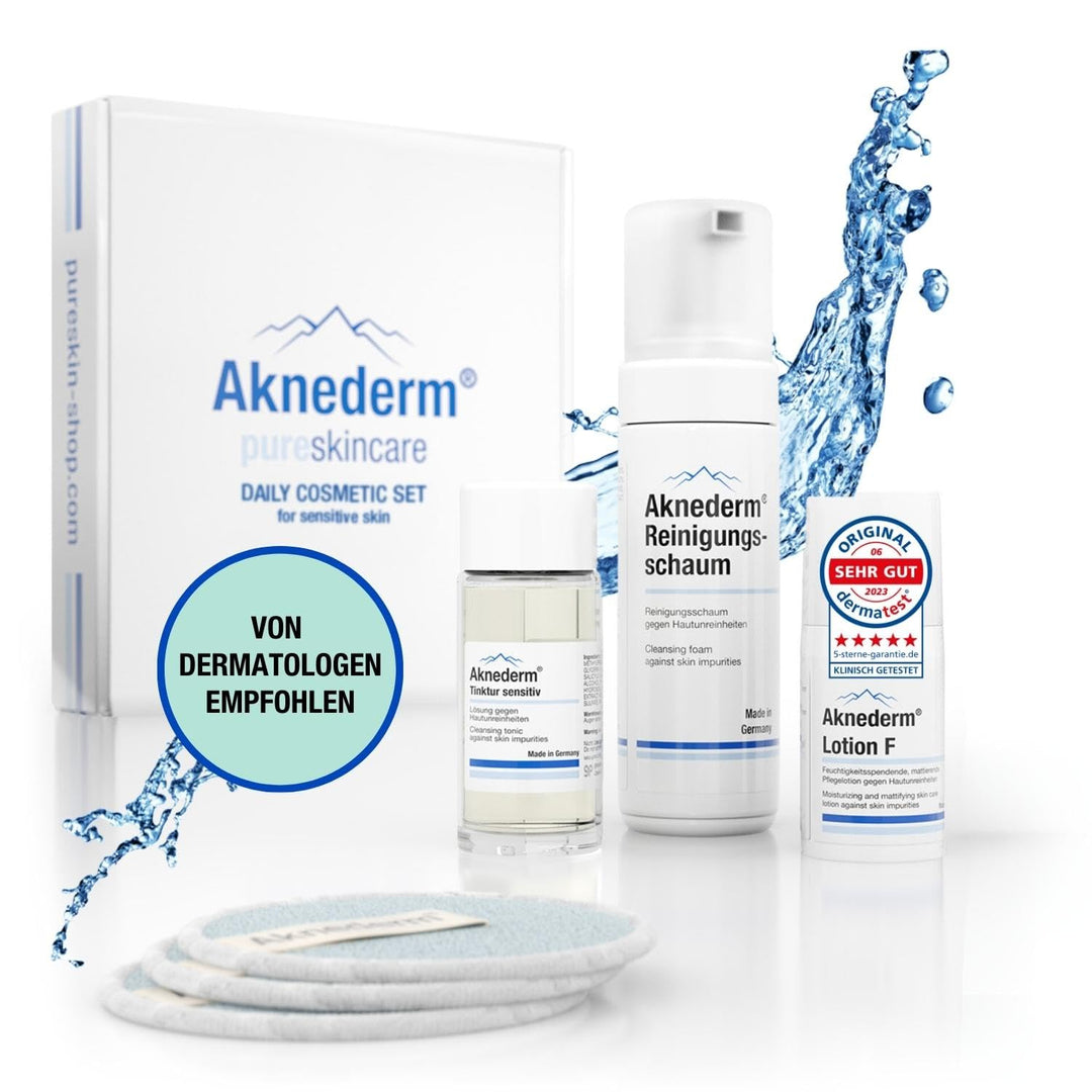 AKNEDERM Daily Cosmetic Set for sensitive skin, 230