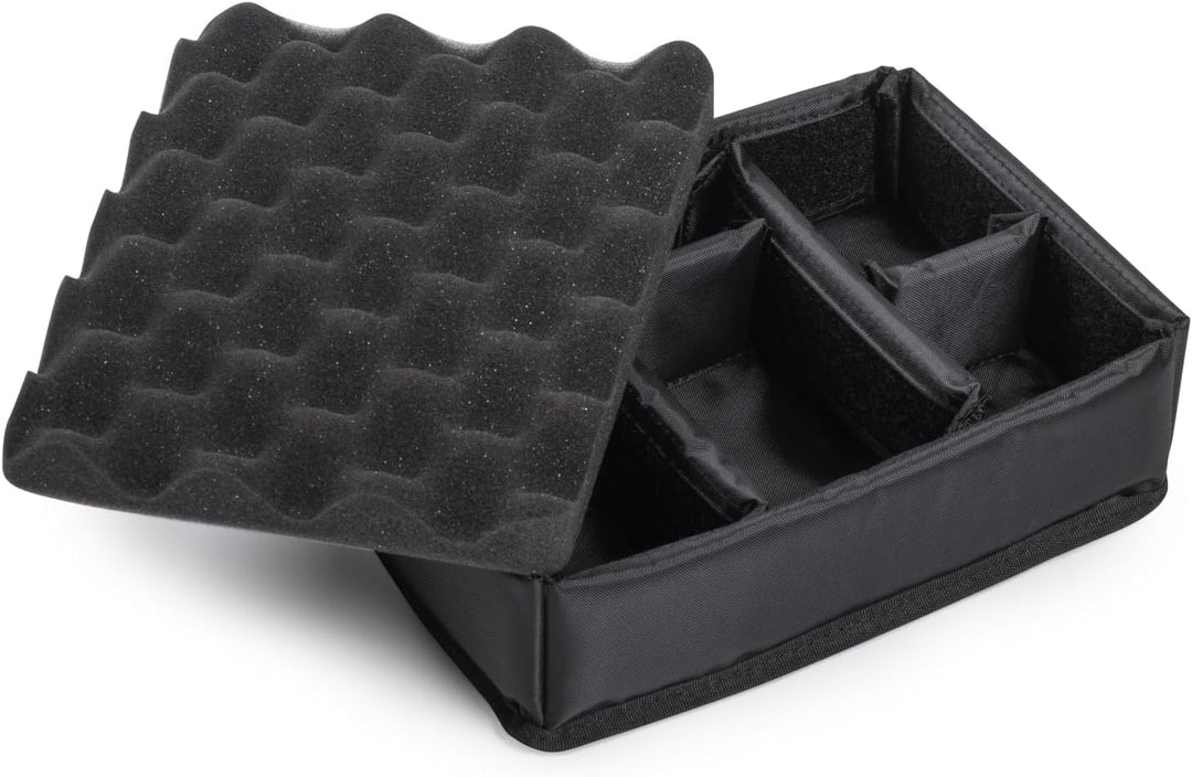 B&amp;W Transportkoffer Outdoor - Typ 1000 - Gelb mit variabler Facheinteilung - Wasserdicht nach IP67 Z