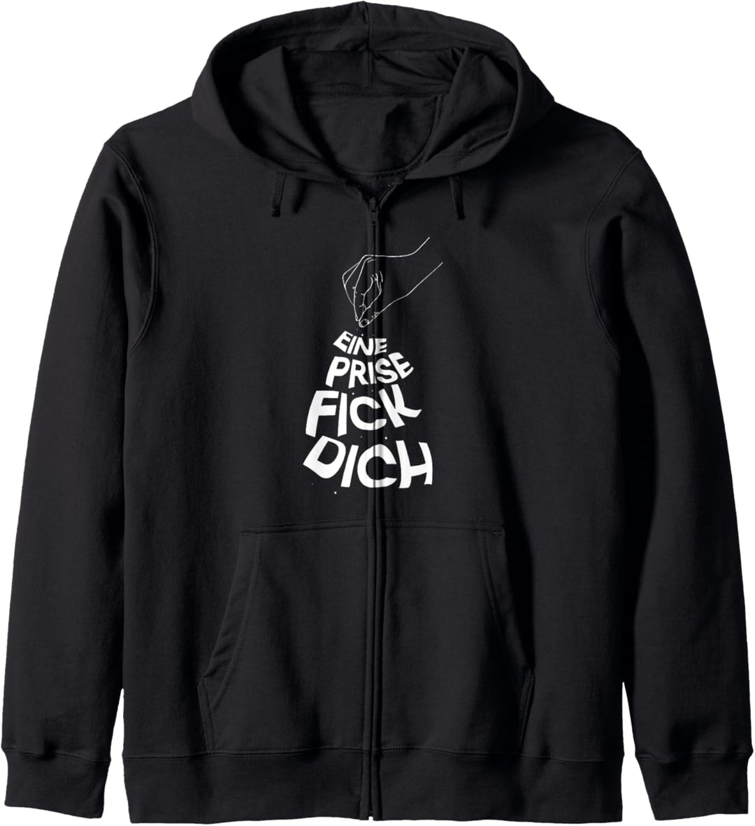 eine prise fick dich Kapuzenjacke