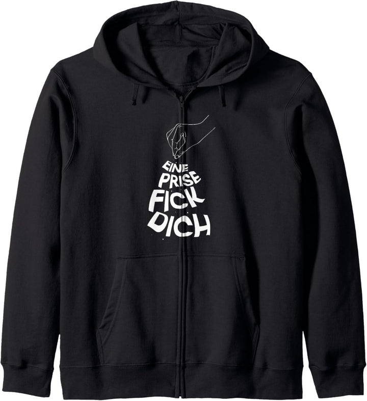 eine prise fick dich Kapuzenjacke