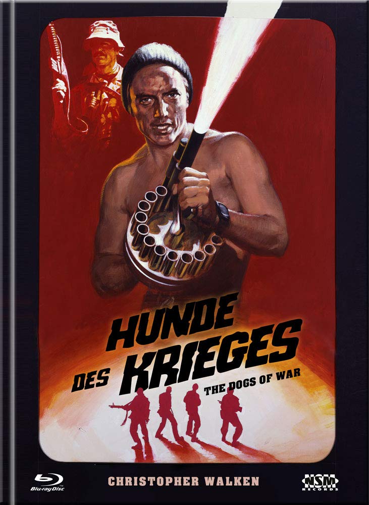 Hunde des Krieges - The Dogs of War [Blu-Ray+DVD] - uncut - limitiertes Mediabook Cover F, Blu-ray