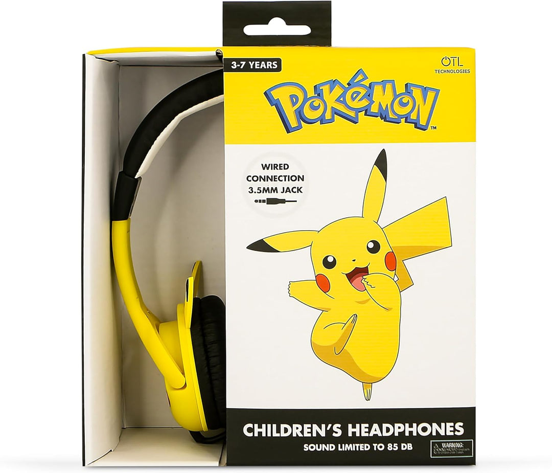 OTL - Pikachu Moulded Ears Childrens Headphones