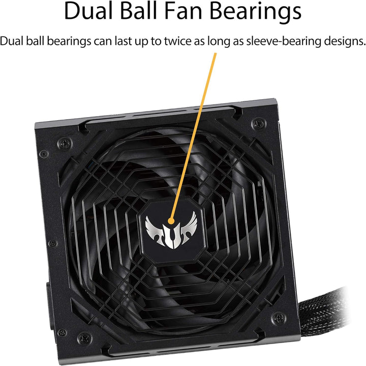 ASUS TUF Gaming 650W Netzteil (80 Plus Bronze, 0db-Technologie, 80cm 8-Pin CPU-Anschluss) TUF Gaming