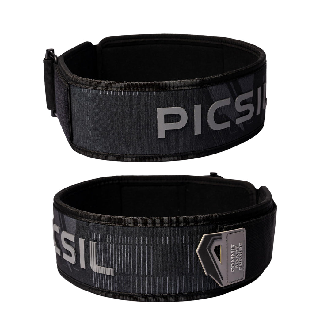 PICSIL - Lendenwirbelgurt Lockpro aus Neopren, Flexibler Support für Cross Training, Functional & Po