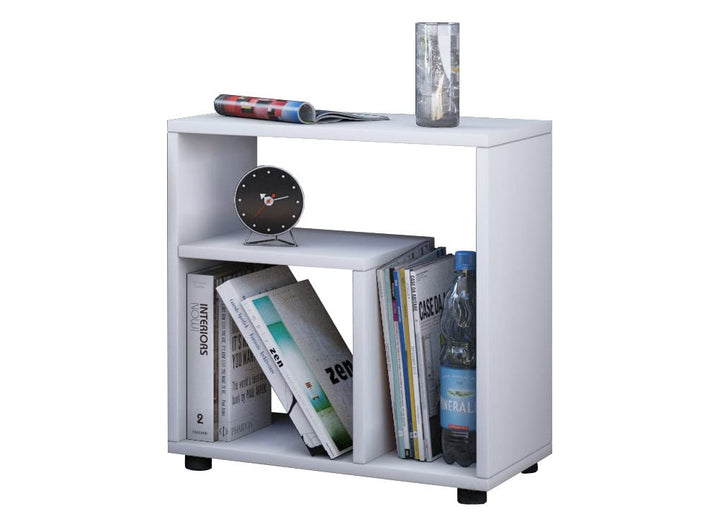 VCM Holz Beistelltisch Couchtisch Sofatisch Nachttisch Wohnzimmertisch Kaffeetisch Zeito Weiss, Weis