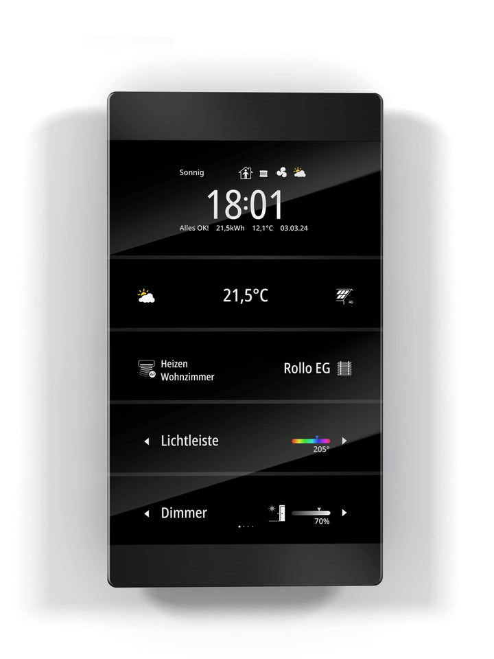 MeTa² Premium Raumkontroller (Schwarz), Schwarz
