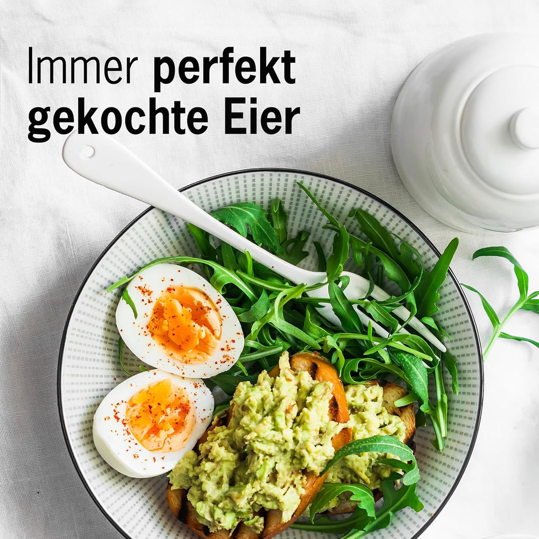 Münchner PiepEi - Singende Eieruhr zum Mitkochen - Eierkocher für 3 Härtegrade - Bayerisches Geschen