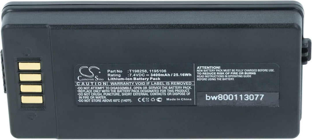 vhbw Akku kompatibel mit Flir ThermaCam E2, B2, E25, E30, E40, E45, E50, E65, EX320 Wärmebildkamera