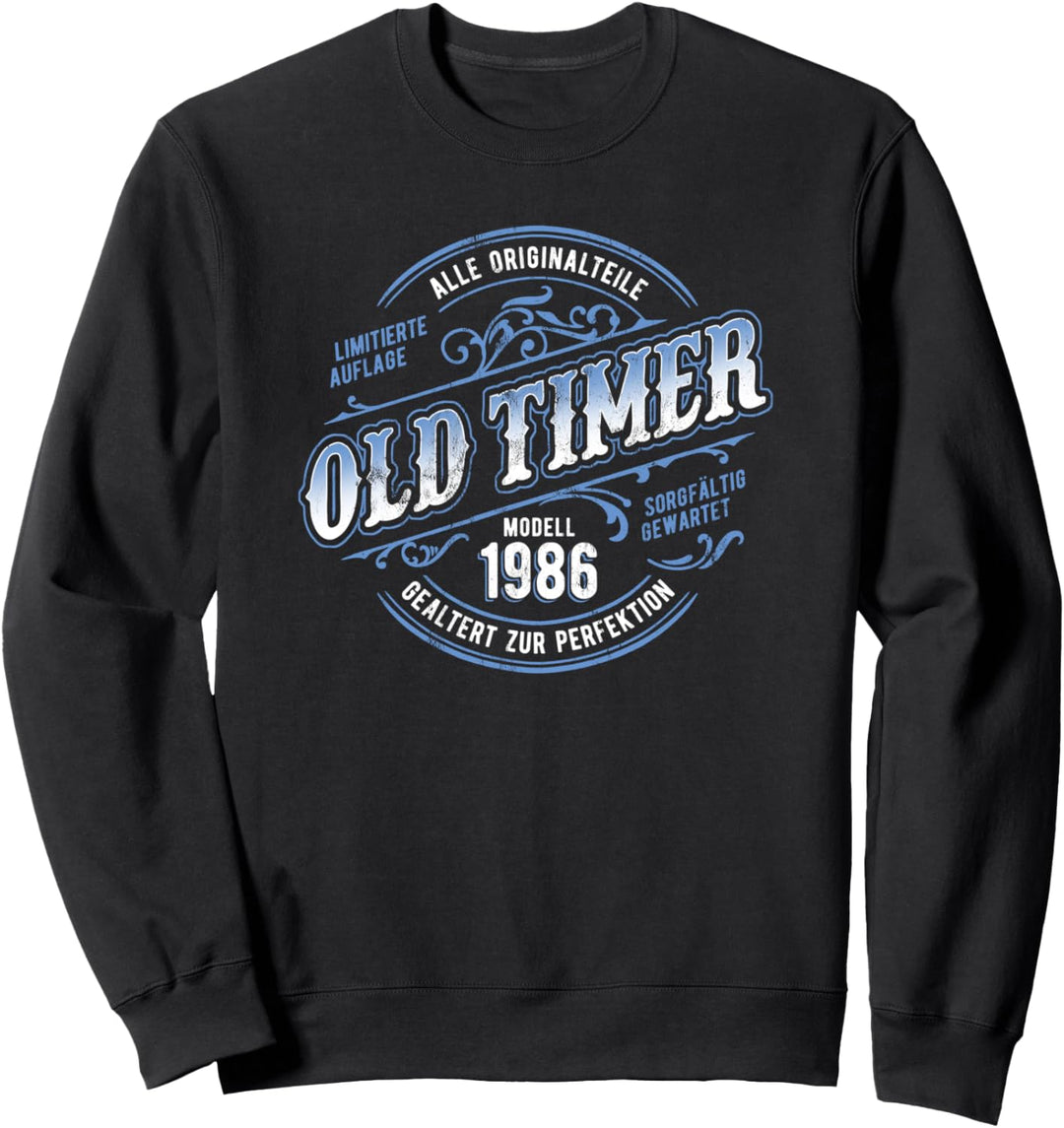 38 Geburtstag Geschenk Oldtimer Jahrgang 1986 Sweatshirt