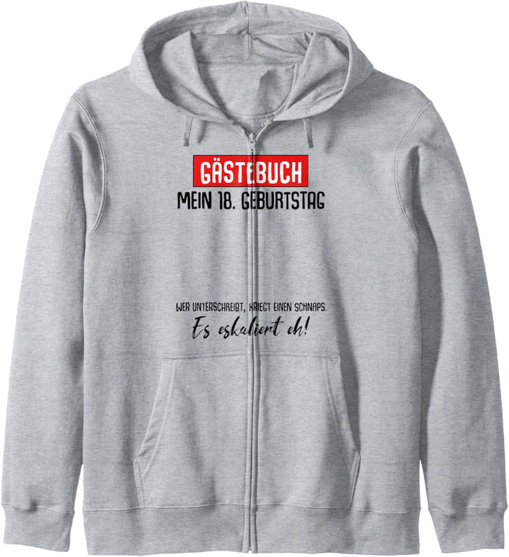 18. Geburtstag Junge Mädchen 18 Jahre 2006 Lustig Geschenk Kapuzenjacke