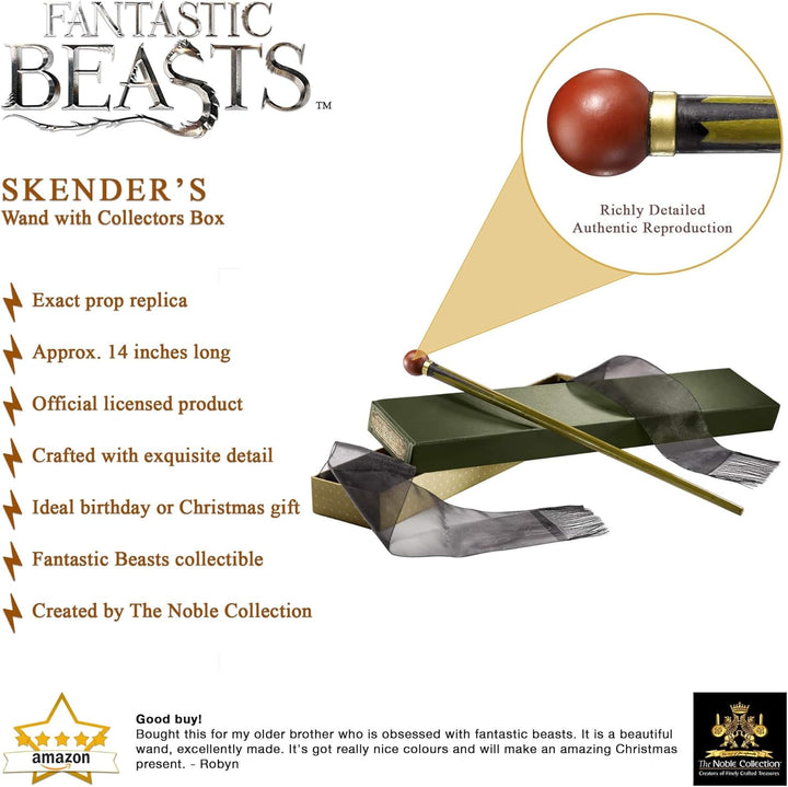 The Noble Collection Ollivanders Skenderstab 35Cm