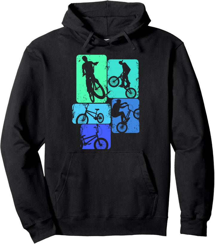 BMX Bike Stunt Jungen Kinder Pullover Hoodie