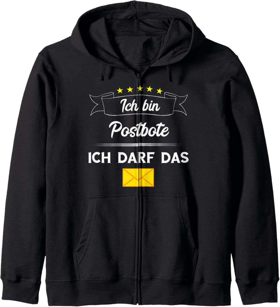 Briefträger Ich Bin Postbote Ich Darf Das Briefe Zusteller Kapuzenjacke