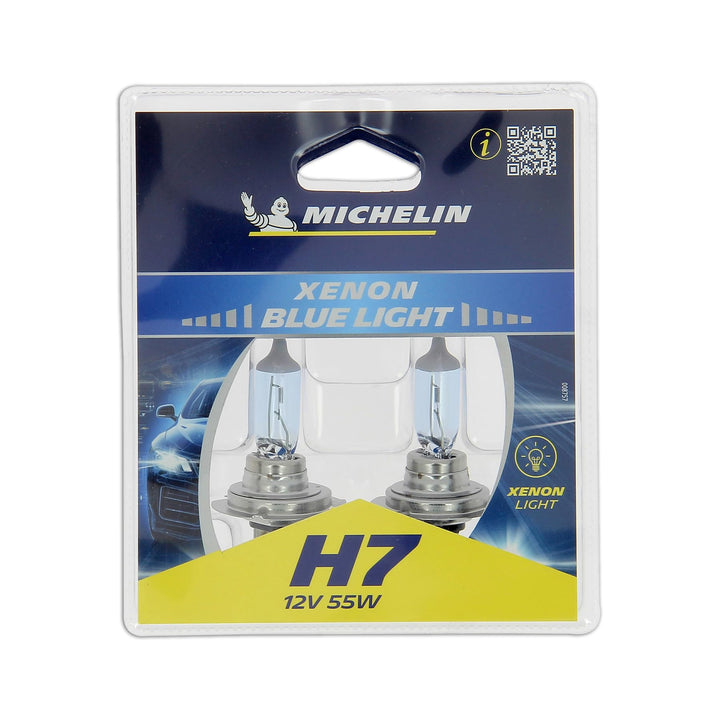 MICHELIN 008757 Blue Light 2 Leuchtmittel H7 12 V 55 W