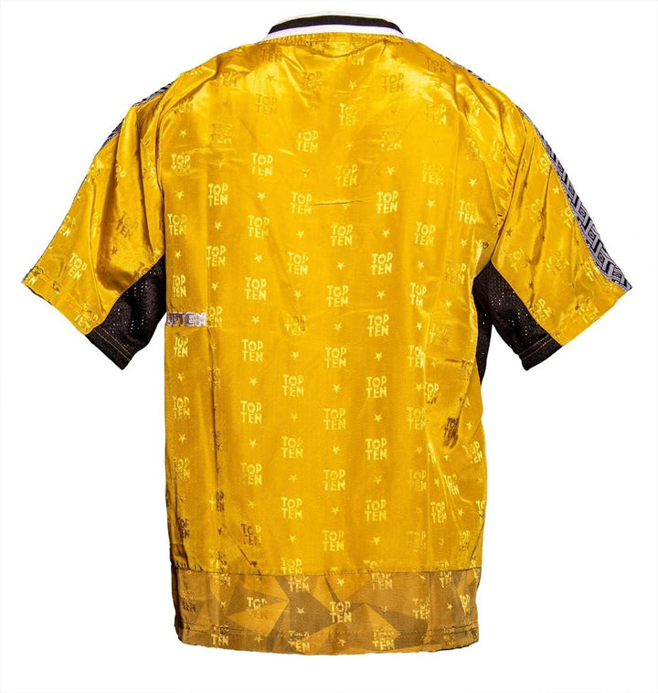 T-Shirt mit V-Ausschnitt zum Kickboxen „Kickboxjacke Prism“ Gelb S, Gelb S