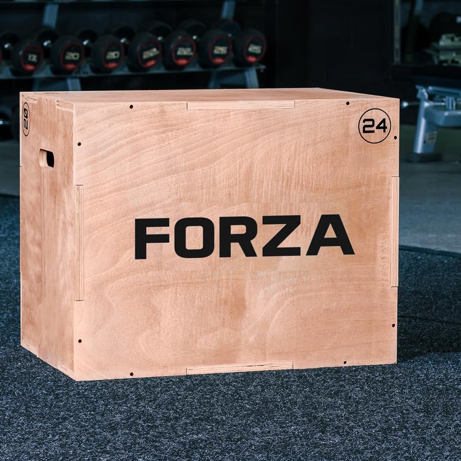 METIS 3-in-1 Plyo Jump Box - Krafttraining | Indoor Box aus Holz | 51cm, 61cm, 76cm