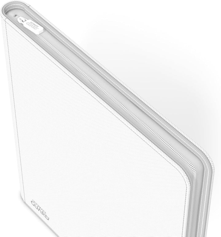 Ultimate Guard UGD010470-12 Pocket QuadRow ZipFolio XenoSkin, weiss, Weiss
