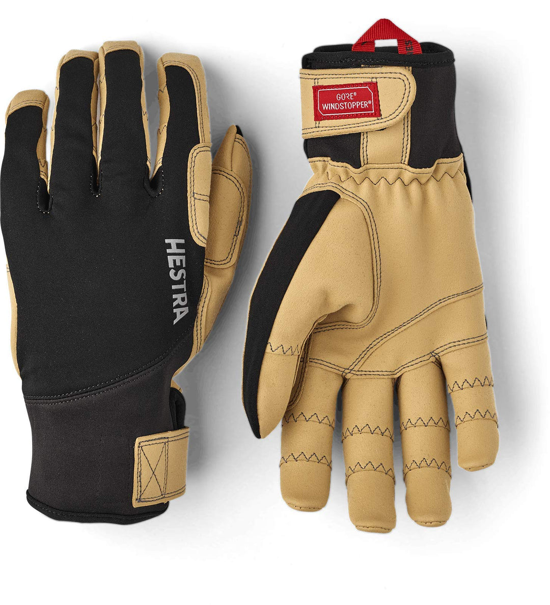 HESTRA Unisex Ergo Grip Tactility 5 Finger Handschuhe Beige 6
